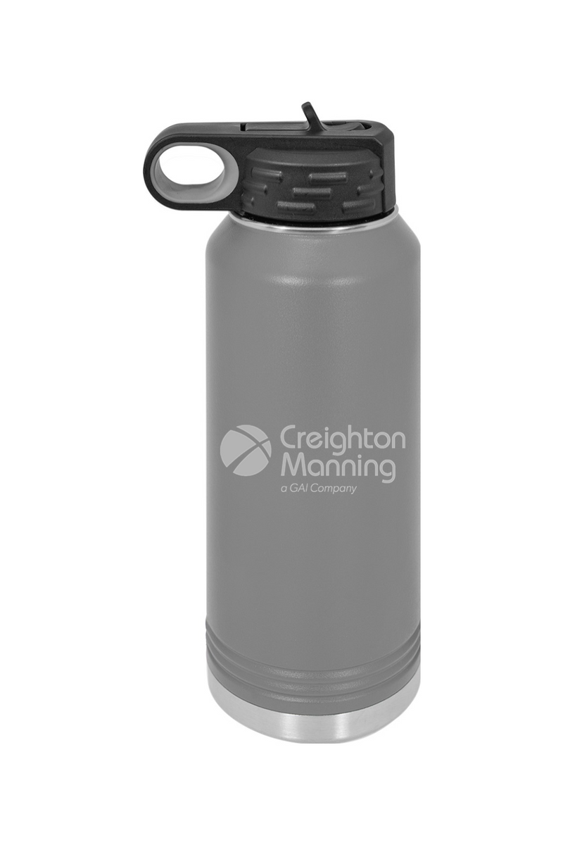 Stash - 32Oz Water Bottle - Grey