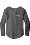 Sport-Tek Ladies PosiCharge Long Sleeve Tri-Blend Wicking Scoop Neck Raglan Tee