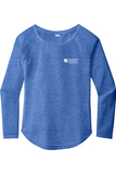 Sport-Tek Ladies PosiCharge Long Sleeve Tri-Blend Wicking Scoop Neck Raglan Tee