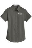 Port Authority Ladies Short Sleeve SuperPro Twill Shirt