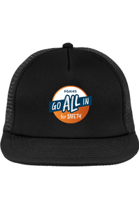 District Flat Bill Snapback Trucker Cap