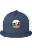 District Flat Bill Snapback Trucker Cap