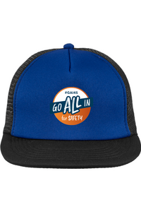 District Flat Bill Snapback Trucker Cap