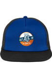 District Flat Bill Snapback Trucker Cap