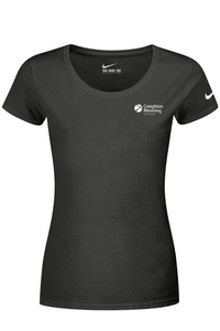 Nike Ladies Dri-FIT Cotton/Poly Scoop Neck Tee