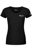 Nike Ladies Dri-FIT Cotton/Poly Scoop Neck Tee