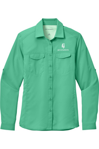 Port Authority Ladies Long Sleeve UV Daybreak Shirt