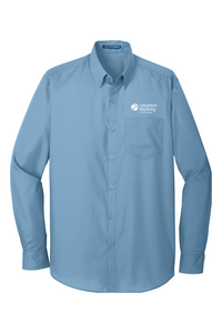 Port Authority Long Sleeve Carefree Poplin Shirt