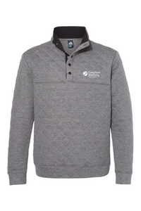J. America Quilted Snap Pullover