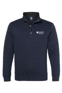 J. America Quilted Snap Pullover