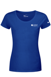 Nike Ladies Dri-FIT Cotton/Poly Scoop Neck Tee