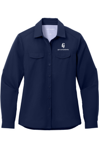 Port Authority Ladies Long Sleeve UV Daybreak Shirt