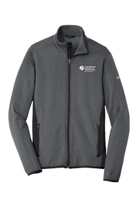 Eddie Bauer Full-Zip Heather Stretch Fleece Jacket