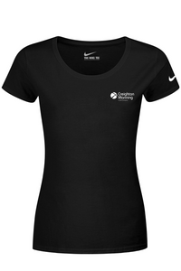 Nike Ladies Dri-FIT Cotton/Poly Scoop Neck Tee