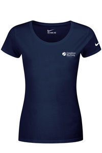 Nike Ladies Dri-FIT Cotton/Poly Scoop Neck Tee
