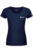 Nike Ladies Dri-FIT Cotton/Poly Scoop Neck Tee