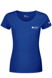 Nike Ladies Dri-FIT Cotton/Poly Scoop Neck Tee