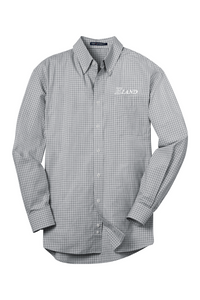 Port Authority Plaid Pattern Easy Care Shirt