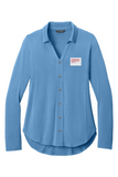 Port Authority Women's Luxe Knit Button Tunic