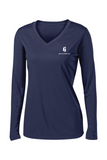 Sport-Tek Ladies PosiCharge Competitor Long Sleeve V-Neck Tee