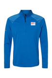 Adidas Men's Ultimate365 Lightweight Shoulder Stripe Quarter-Zip Pullover (A520)