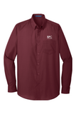 Port Authority Long Sleeve Carefree Poplin Shirt