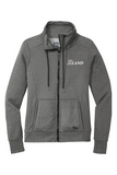 New Era Ladies Performance Terry Full-Zip Cowl