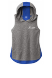 Sport-Tek Ladies PosiCharge Tri-Blend Wicking Draft Hoodie Tank