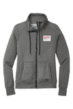 New Era Ladies Performance Terry Full-Zip Cowl