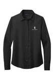 Brooks Brothers Women's Full-Button Satin Blouse