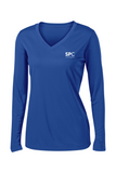 Sport-Tek Ladies PosiCharge Competitor Long Sleeve V-Neck Tee