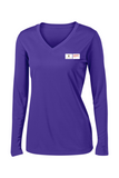 Sport-Tek Ladies PosiCharge Competitor Long Sleeve V-Neck Tee