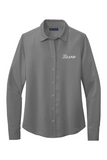 Brooks Brothers Women's Full-Button Satin Blouse