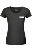 Nike Ladies Dri-FIT Cotton/Poly Scoop Neck Tee