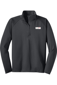 Sport-Tek Tall Sport-Wick Stretch 1/2-Zip Pullover