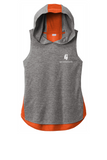 Sport-Tek Ladies PosiCharge Tri-Blend Wicking Draft Hoodie Tank