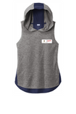 Sport-Tek Ladies PosiCharge Tri-Blend Wicking Draft Hoodie Tank