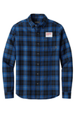 Eddie Bauer Long Sleeve Favorite Flannel Plaid Shirt