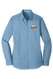 Port Authority Ladies Long Sleeve Carefree Poplin Shirt