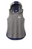 Sport-Tek Ladies PosiCharge Tri-Blend Wicking Draft Hoodie Tank