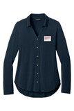 Port Authority Women's Luxe Knit Button Tunic