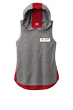 Sport-Tek Ladies PosiCharge Tri-Blend Wicking Draft Hoodie Tank