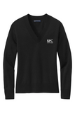 Brooks Brothers Women's Cotton Stretch V-Neck Sweater