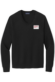 Brooks Brothers Cotton Stretch V-Neck Sweater