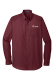 Port Authority Long Sleeve Carefree Poplin Shirt