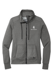 New Era Ladies Performance Terry Full-Zip Cowl