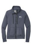 New Era Ladies Performance Terry Full-Zip Cowl