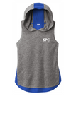 Sport-Tek Ladies PosiCharge Tri-Blend Wicking Draft Hoodie Tank