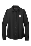 Brooks Brothers Women's Full-Button Satin Blouse