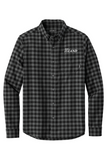 Eddie Bauer Long Sleeve Favorite Flannel Plaid Shirt